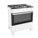 Fogão Mueller 5 Bocas Fratello Automático Mesa de Vidro Bivolt GA 144988 Fogão Mueller 5 Bocas Fratello Automático Mesa de Vidro Bivolt GA 144988