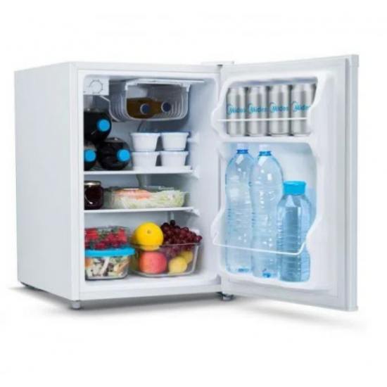 Frigobar Midea MRC08B1, 71 Litros, Função Refrigerador, Compartimento Extra Frio, Prateleiras de vidro, Porta-ovos e Bandeja de gelo FU 196708