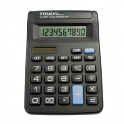 Calculadora de Mesa 10 Digitos 806B Truly BR 35617