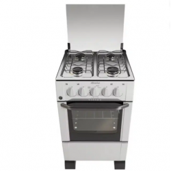 Fogão Braslar 4 Bocas Sirius Plus Automático Inox Forno 46,3L Branco GA 404368