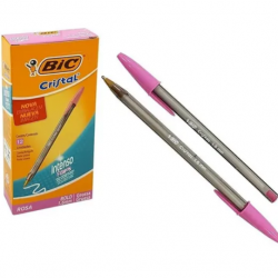 Caneta Bic Cristal Bold 1.6 mm Kit c/ 03 un Caneta Esferográfica Ultra  Macia Cores intensas para uma escrita visível