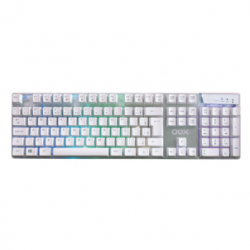 TECLADO GAMER PRISMATIC TC205 BRANCO USB 48.5889 OEX BR 41402