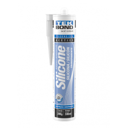 Adesivo de Silicone Acético Transparente 280g 24 cartuchos 
