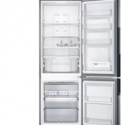 Geladeira Consul Frost Free Duplex 397 litros com Freezer Embaixo cor inox - CRE44AK