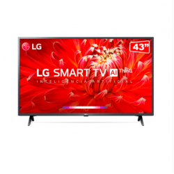 Smart TV LG 43" FullHD 43LM6370 WiFi Bluetooth HDR ThinQAIcompatível com Inteligência Artificial Bivolt FU 67233