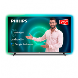Smart TV Philips 75" 4K UHD LED 75PUG7906/78, Ambilight, Dolby Vision, Dolby Atmos FU 67246