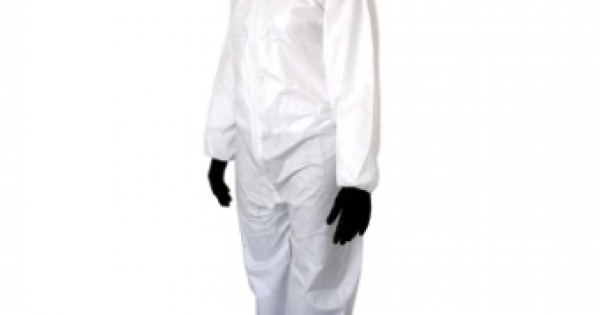 Covertec Mask Macacão Covertech 100 Branco Tamanho P