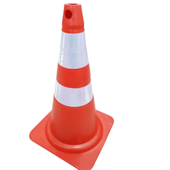 Cone Flexivel Laranja 75cm PL 0652