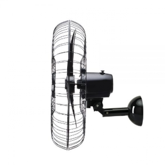 Ventilador de Parede Preto 60cm Bivolt Comercial 200W Ventisol