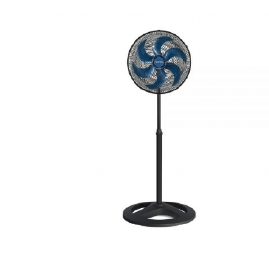 Ventilador de Coluna Azul 40cm Turbo 6 Pás Oscilante Ventisol VE 3850